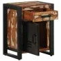 Mesilla de noche multicolor 40x30x50 cm madera maciza reciclada de , Mesitas de noche - Ref: Foro24-4013561, Precio: 116,73 €...