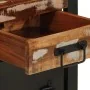 Mesilla de noche multicolor 40x30x50 cm madera maciza reciclada de , Mesitas de noche - Ref: Foro24-4013561, Precio: 116,73 €...