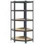 Estantería de esquina 5 niveles madera y acero gris antracita von , Industrieregale - Ref: Foro24-4016955, Preis: 89,43 €, Ra...