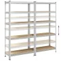 Estantes de almacenamiento de 5 capas 2 uds von , Industrieregale - Ref: Foro24-4016948, Preis: 80,14 €, Rabatt: %