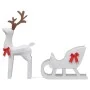 Decoración navideña reno y trineo 100 LED blanco frío de , Luces de Navidad - Ref: Foro24-4019493, Precio: 88,52 €, Descuento: %