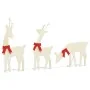 Decoración navideña reno 3 uds 90 LED blanco cálido by , Christmas lights - Ref: Foro24-4019500, Price: 56,57 €, Discount: %