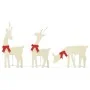 Decoración navideña reno 3 uds 90 LED blanco cálido by , Christmas lights - Ref: Foro24-4019500, Price: 56,57 €, Discount: %
