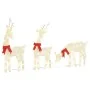 Decoración navideña reno 3 uds 90 LED blanco cálido by , Christmas lights - Ref: Foro24-4019500, Price: 56,57 €, Discount: %