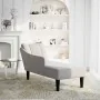 Chaise longue con reposabrazos derecho tela gris nube by , Daybeds - Ref: Foro24-4009805, Price: 140,37 €, Discount: %