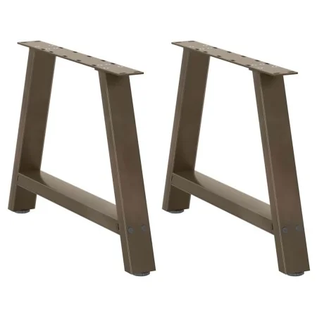 Patas de mesa de centro forma A 2uds acero 70x(42-43) cm by , Table legs - Ref: Foro24-4012843, Price: 70,45 €, Discount: %