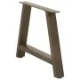 Patas de mesa de centro forma A 2uds acero 70x(42-43) cm by , Table legs - Ref: Foro24-4012843, Price: 70,45 €, Discount: %