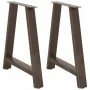 Patas de mesa de centro forma A 2uds acero 70x(72-73) cm de , Patas para mesas - Ref: Foro24-4012855, Precio: 87,48 €, Descue...