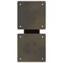 Patas de mesa centro forma X 2uds acero natural 30x(30-31) cm de , Patas para mesas - Ref: Foro24-4012931, Precio: 75,31 €, D...