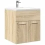 Mueble de lavabo de baño madera roble Sonoma 41x38,5x46 cm von , Badezimmermöbel - Ref: Foro24-856203, Preis: 37,36 €, Rabatt: %