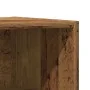 Mesita de noche madera de ingeniería envejecida 40x30x50 cm de , Mesitas de noche - Ref: Foro24-856416, Precio: 35,56 €, Desc...