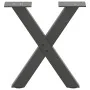 Patas de mesa centro forma X 2uds acero antracita 37x(30-31) cm de , Patas para mesas - Ref: Foro24-4012874, Precio: 49,31 €,...