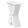 Patas de mesa de centro forma X 2uds acero blanco 40x(30-31) cm de , Patas para mesas - Ref: Foro24-4012933, Precio: 77,61 €,...