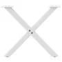Patas de mesa de centro forma X 2uds acero blanco 50x(42-43) cm von , Tischbeine - Ref: Foro24-4012897, Preis: 53,82 €, Rabat...