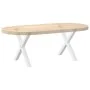 Patas de mesa de centro forma X 2uds acero blanco 50x(42-43) cm von , Tischbeine - Ref: Foro24-4012897, Preis: 53,82 €, Rabat...