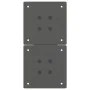 Patas para mesa de centro en forma de X 2 uds antracita acero von , Tischbeine - Ref: Foro24-4012950, Preis: 78,93 €, Rabatt: %