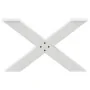 Patas de mesa de centro forma X 2uds acero blanco 70x(42-43) cm by , Table legs - Ref: Foro24-4012965, Price: 94,65 €, Discou...