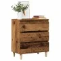 Aparador de madera contrachapada envejecida 60x35x70 cm by , Sideboards - Ref: Foro24-856480, Price: 71,28 €, Discount: %