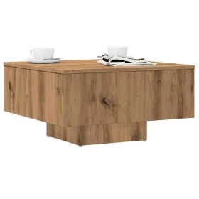 Mesa de centro madera de ingeniería roble artisan 60x60x31,5 cm by , Coffee table - Ref: Foro24-856551, Price: 57,43 €, Disco...