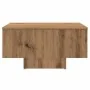 Mesa de centro madera de ingeniería roble artisan 60x60x31,5 cm de , Mesas de centro - Ref: Foro24-856551, Precio: 57,68 €, D...