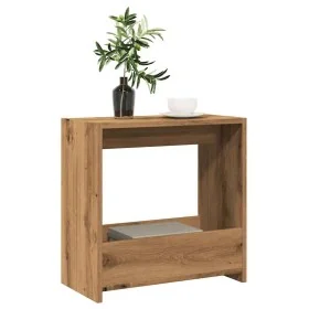 Mesa auxiliar madera contrachapada roble artisian 50x26x50 cm by , Side tables - Ref: Foro24-856539, Price: 35,34 €, Discount: %