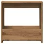 Mesa auxiliar madera contrachapada roble artisian 50x26x50 cm by , Side tables - Ref: Foro24-856539, Price: 35,34 €, Discount: %