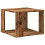 Mesa de centro de madera contrachapada envejecida 40x40x30 cm by , Coffee table - Ref: Foro24-856494, Price: 28,57 €, Discoun...