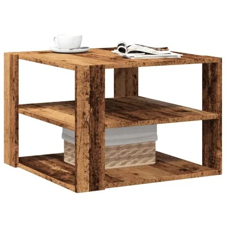 Set mesas de centro madera ingeniería envejecida 58x58x40 cm by , Coffee table - Ref: Foro24-856496, Price: 45,42 €, Discount: %