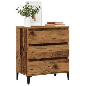 Aparador de madera contrachapada envejecida 60x35x70 cm von , Sideboards - Ref: Foro24-856482, Preis: 63,80 €, Rabatt: %