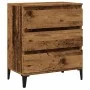 Aparador de madera contrachapada envejecida 60x35x70 cm by , Sideboards - Ref: Foro24-856482, Price: 63,80 €, Discount: %