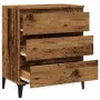 Aparador de madera contrachapada envejecida 60x35x70 cm by , Sideboards - Ref: Foro24-856482, Price: 63,80 €, Discount: %