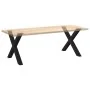 Patas para mesa de comedor en forma de X 2 uds acero negro von , Tischbeine - Ref: Foro24-4012984, Preis: 114,36 €, Rabatt: %