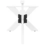 Pata de mesa de centro en forma de araña blanco 98x58x(42-43)cm by , Table legs - Ref: Foro24-4013109, Price: 117,78 €, Disco...
