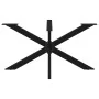 Pata de mesa comedor forma araña negra 150x78x(72-73) cm acero by , Table legs - Ref: Foro24-4013116, Price: 166,57 €, Discou...