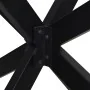 Pata de mesa comedor forma araña negra 150x78x(72-73) cm acero by , Table legs - Ref: Foro24-4013116, Price: 166,57 €, Discou...