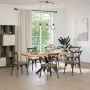 Pata mesa comedor forma araña antracita 120x68x(72-73) cm acero by , Table legs - Ref: Foro24-4013114, Price: 155,36 €, Disco...