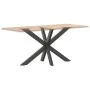 Pata mesa comedor forma araña antracita 120x68x(72-73) cm acero by , Table legs - Ref: Foro24-4013114, Price: 155,36 €, Disco...