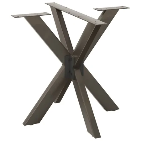 Pata mesa comedor forma araña natural 85x85x(72-73) cm acero von , Tischbeine - Ref: Foro24-4013123, Preis: 131,43 €, Rabatt: %
