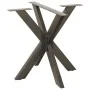 Pata mesa comedor forma araña natural 85x85x(72-73) cm acero von , Tischbeine - Ref: Foro24-4013123, Preis: 131,43 €, Rabatt: %