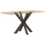 Pata mesa comedor forma araña natural 85x85x(72-73) cm acero von , Tischbeine - Ref: Foro24-4013123, Preis: 131,43 €, Rabatt: %