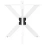 Pata de mesa comedor forma araña blanco 85x85x(72-73) cm acero by , Table legs - Ref: Foro24-4013121, Price: 131,39 €, Discou...