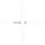Pata de mesa comedor forma araña blanco 85x85x(72-73) cm acero by , Table legs - Ref: Foro24-4013121, Price: 131,39 €, Discou...