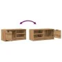 Mueble de TV madera de ingeniería roble artisan 80x35x36,5 cm von , TV-Möbel - Ref: Foro24-856856, Preis: 53,60 €, Rabatt: %