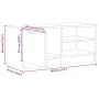 Mueble de TV madera de ingeniería roble artisan 80x35x36,5 cm von , TV-Möbel - Ref: Foro24-856856, Preis: 53,60 €, Rabatt: %