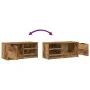Mueble para TV madera contrachapada envejecida 80x35x36,5 cm by , TV Furniture - Ref: Foro24-856854, Price: 52,38 €, Discount: %