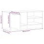 Mueble para TV madera contrachapada envejecida 80x35x36,5 cm by , TV Furniture - Ref: Foro24-856854, Price: 52,38 €, Discount: %