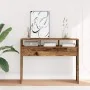 Mesa consola madera contrachapada envejecida 105x30x80 cm by , Side tables - Ref: Foro24-856622, Price: 54,07 €, Discount: %