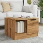 Mesa de centro madera de ingeniería roble artisan 50x50x36 cm by , Coffee table - Ref: Foro24-856849, Price: 49,95 €, Discoun...