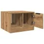 Mesa de centro madera de ingeniería roble artisan 50x50x36 cm by , Coffee table - Ref: Foro24-856849, Price: 49,95 €, Discoun...