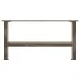 Patas para mesa de centro de acero natural 2 uds 60x(30-31) cm by , Table legs - Ref: Foro24-4013267, Price: 60,31 €, Discoun...